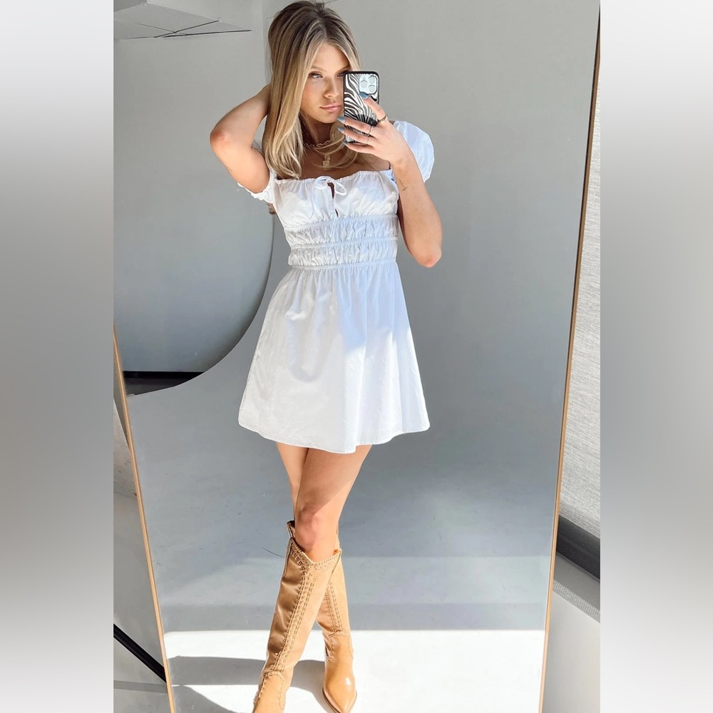 NWB Princess Polly white dress